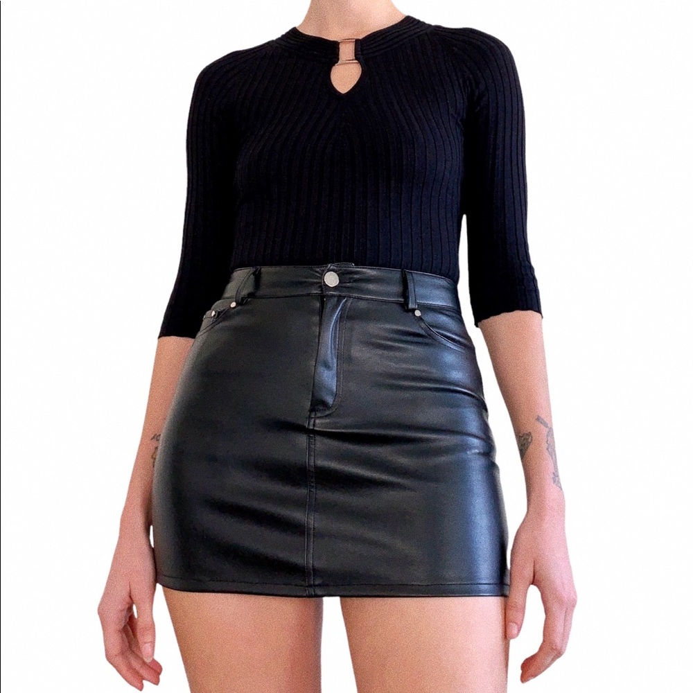 Y2K Silk Knit Top